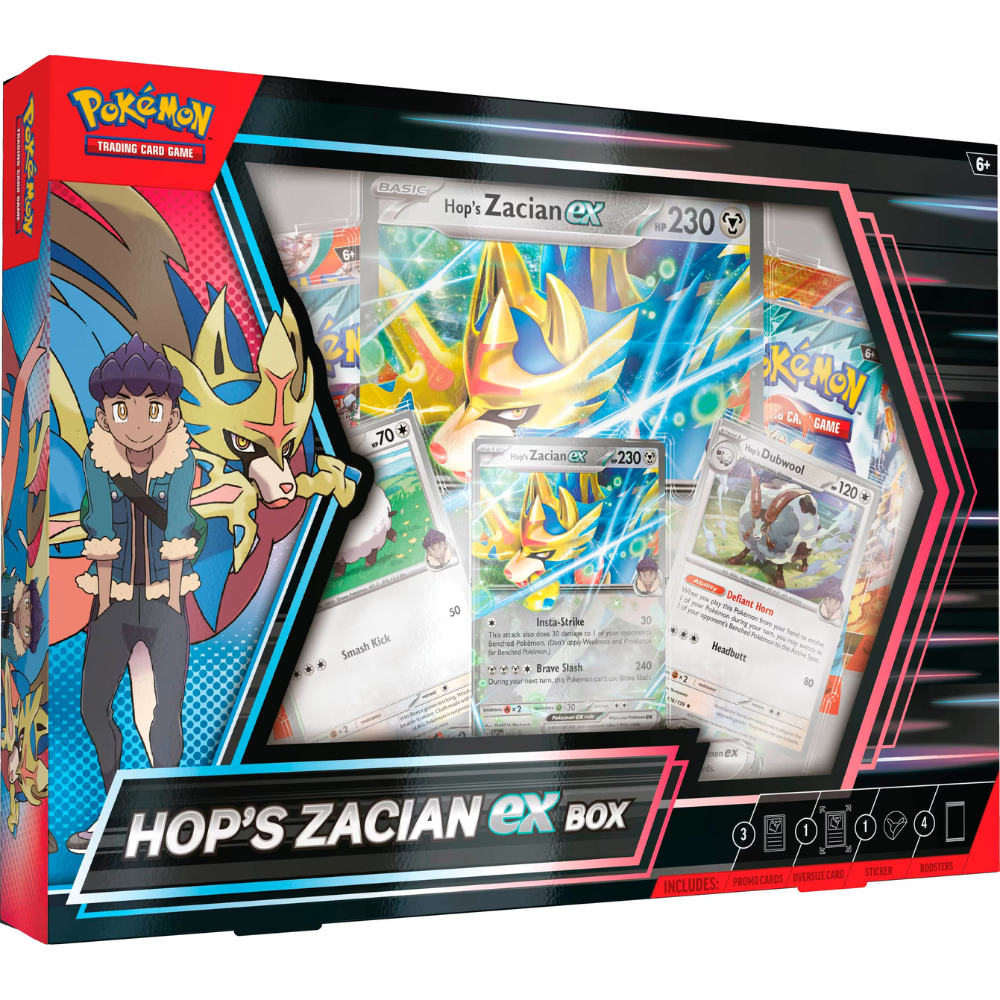 Hop's Zacian ex Box