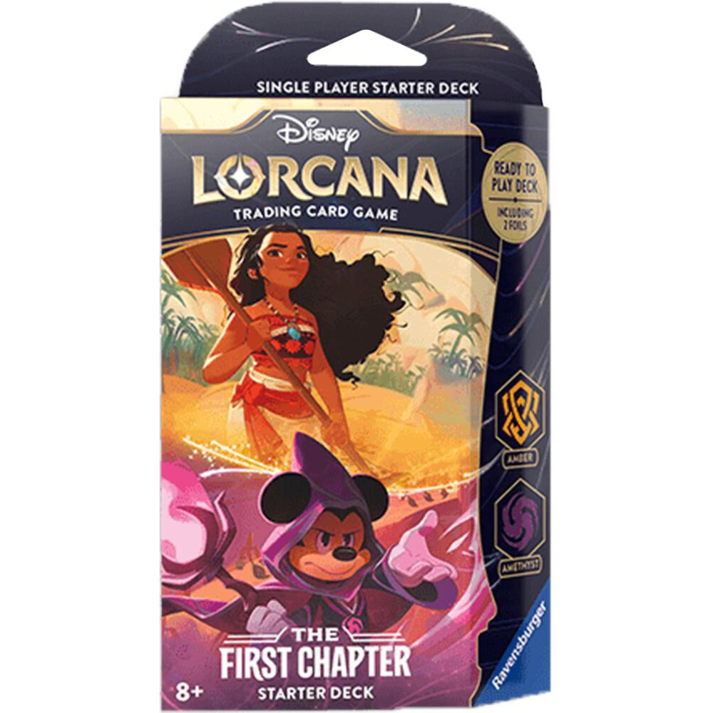 Disney Lorcana: The First Chapter Starter Deck (Amber & Amethyst)