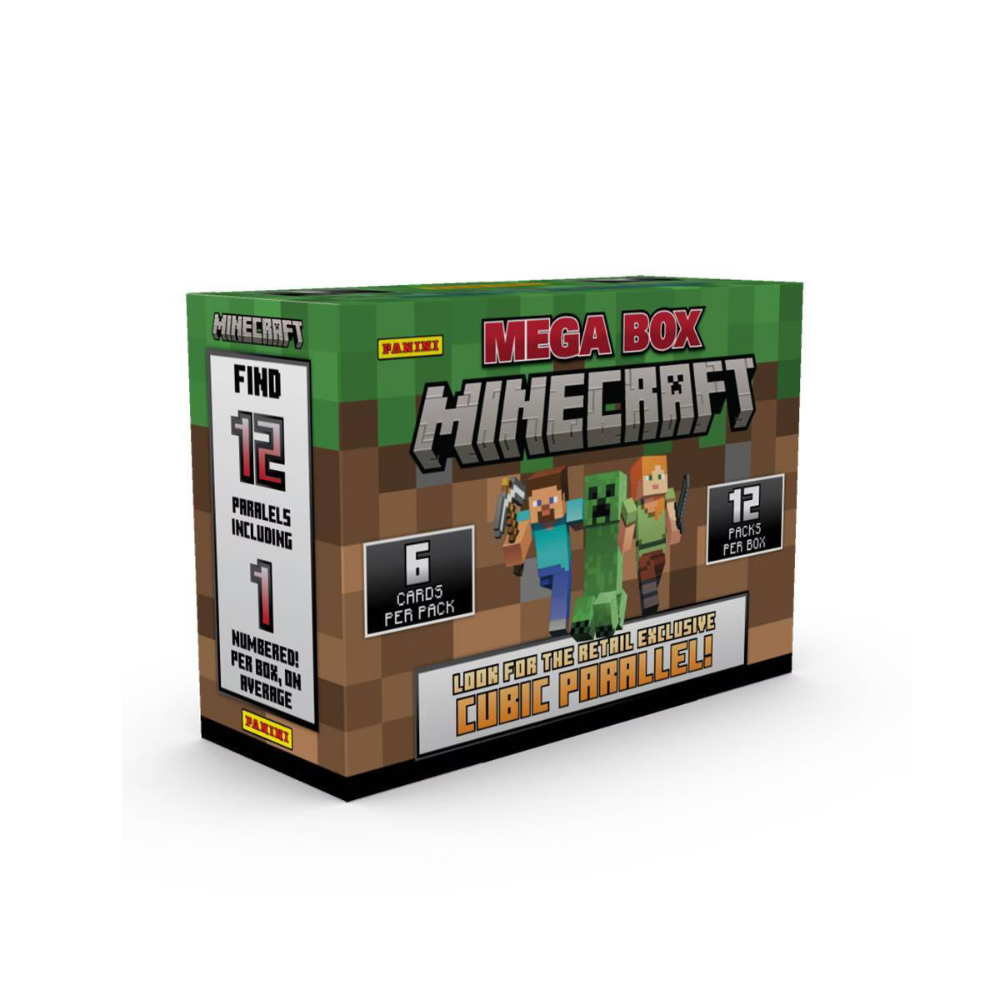 2024 Panini Minecraft Trading Card Mega Box