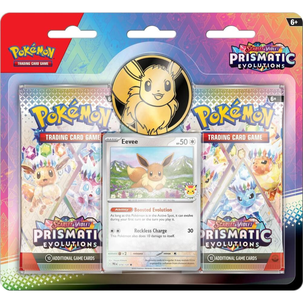 Prismatic Evolutions 2-pack Blister