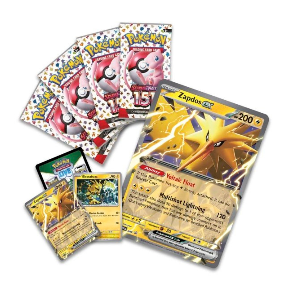 151: Zapdos ex Collection - SV: Scarlet & Violet 151