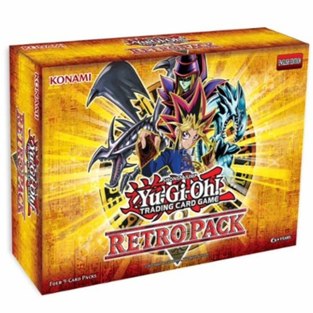 YuGiOh: Retro Pack Box (4-Pack) - Retro Pack (2020 Date Reprint)