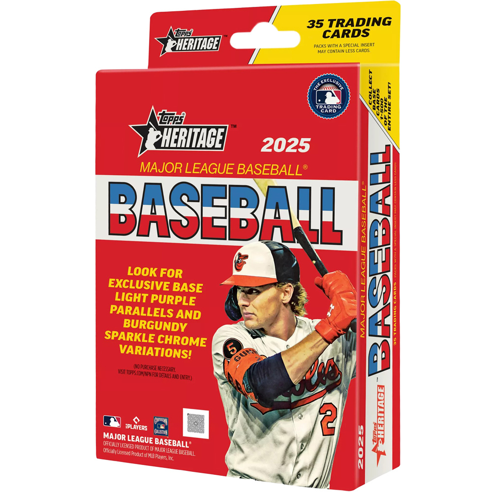 2025 Topps Heritage Baseball MLB Hanger Box