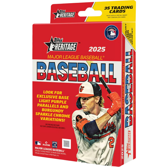 2025 Topps Heritage Baseball MLB Hanger Box