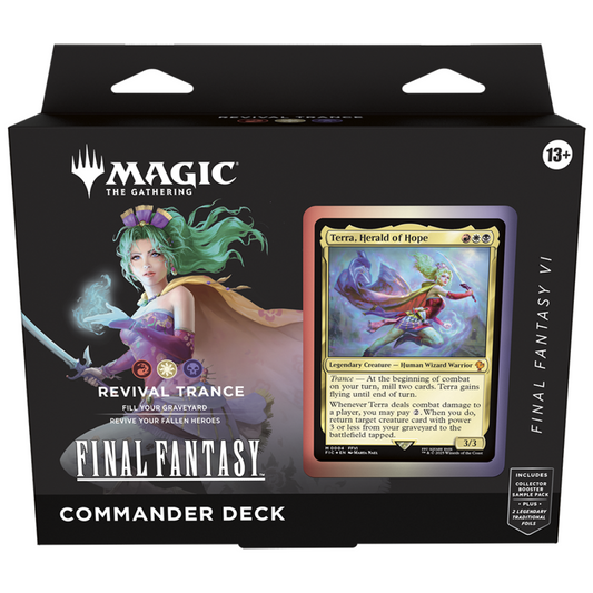 FINAL FANTASY Commander Deck - FINAL FANTASY VI Revival Trance