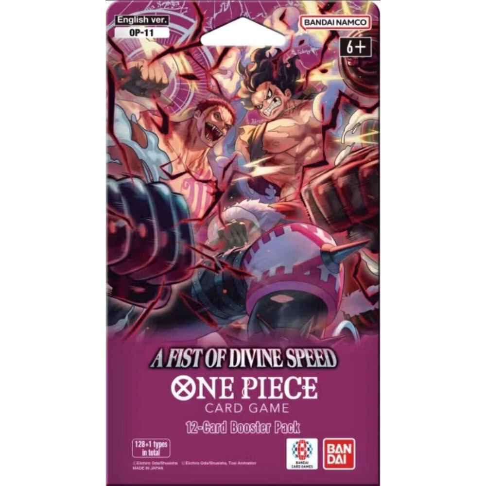 A Fist of Divine Speed (OP11) - Sleeved Booster Pack