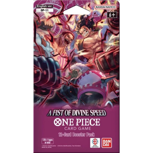 A Fist of Divine Speed (OP11) - Sleeved Booster Pack