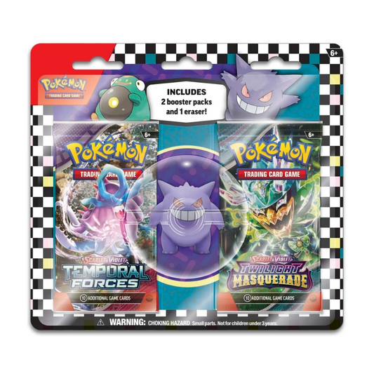 Gengar - 2 Booster Packs & Eraser