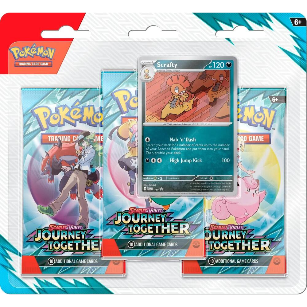 Journey Together 3 Pack Blister [Scrafty]